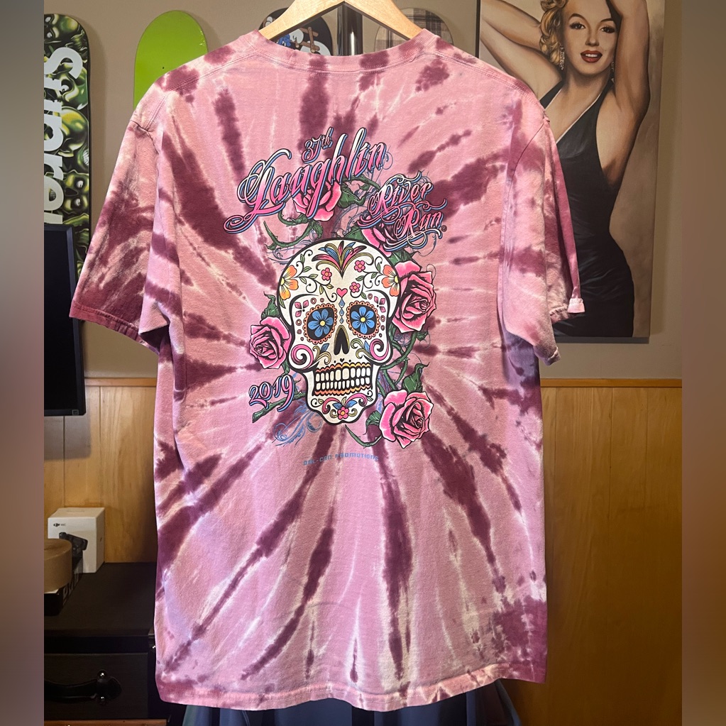 Mens 37th Laughlin River Races TieDye Tshirt